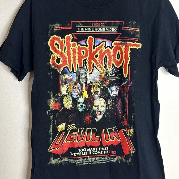 Slipknot The nine home video The devil in I T-shirt size medium - Picture 3 of 8
